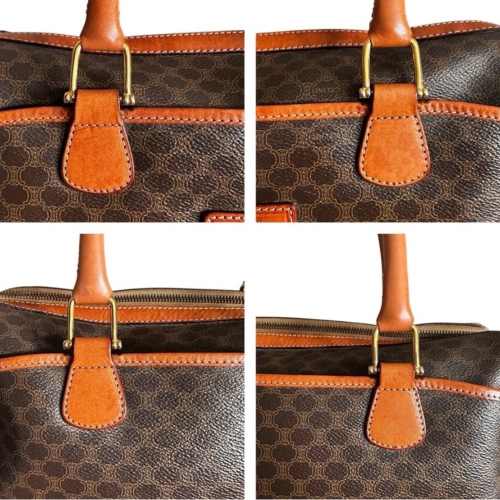 💯 Authentic Celine Brown and Tan Satchel - Picture 3 of 14